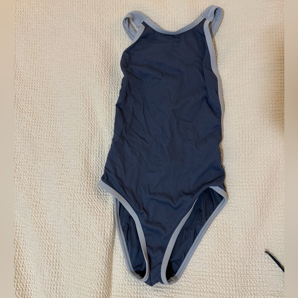 high neck one piece swimsuit